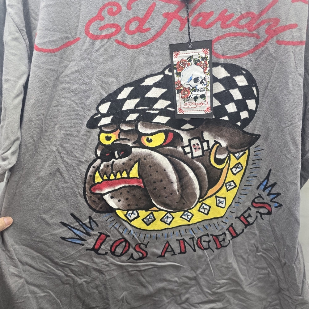 NWT ED HARDY MENS SHIRT SIZE 4XL - Picture 4 of 9